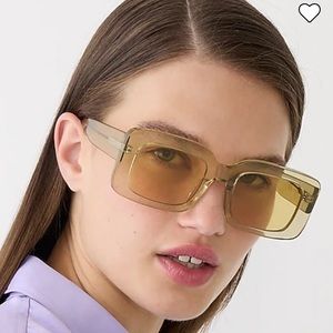 J. Crew Oversized Rectangle Sunglasses